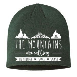 The Mountains Are Calling Big Thunder Space Splash Sustainable Beanie