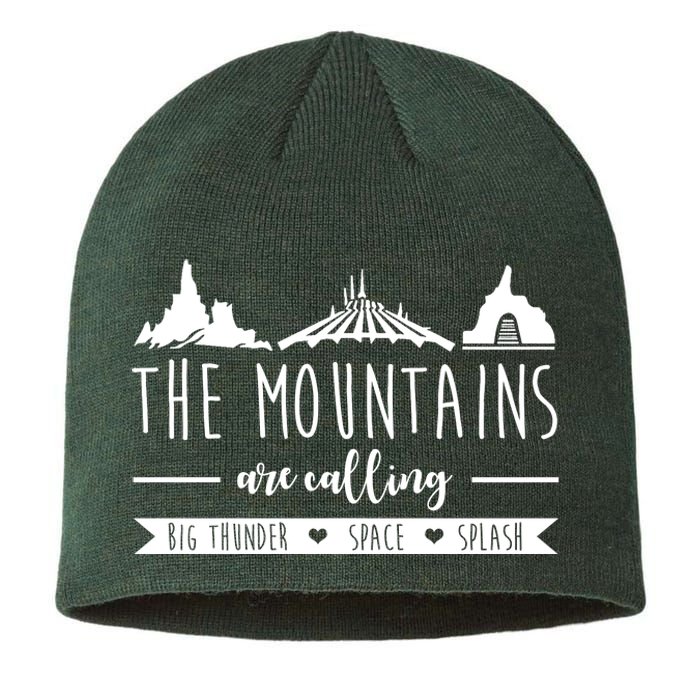 The Mountains Are Calling Big Thunder Space Splash Sustainable Beanie