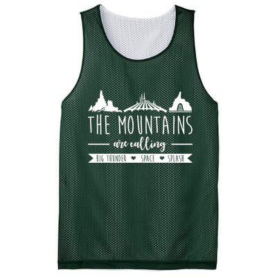 The Mountains Are Calling Big Thunder Space Splash Mesh Reversible Basketball Jersey Tank