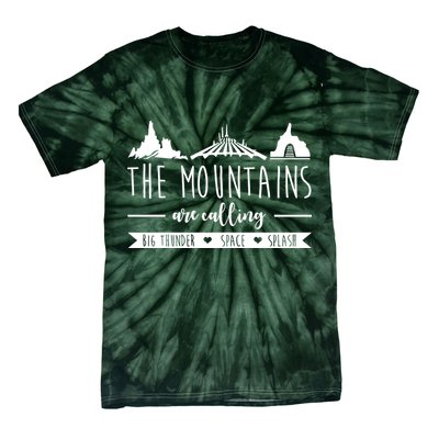 The Mountains Are Calling Big Thunder Space Splash Tie-Dye T-Shirt