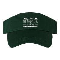 The Mountains Are Calling Big Thunder Space Splash Valucap Bio-Washed Visor