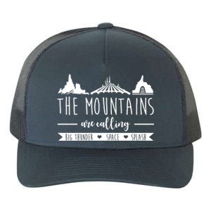 The Mountains Are Calling Big Thunder Space Splash Yupoong Adult 5-Panel Trucker Hat