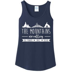 The Mountains Are Calling Big Thunder Space Splash Ladies Essential Tank