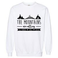 The Mountains Are Calling Big Thunder Space Splash Garment-Dyed Sweatshirt