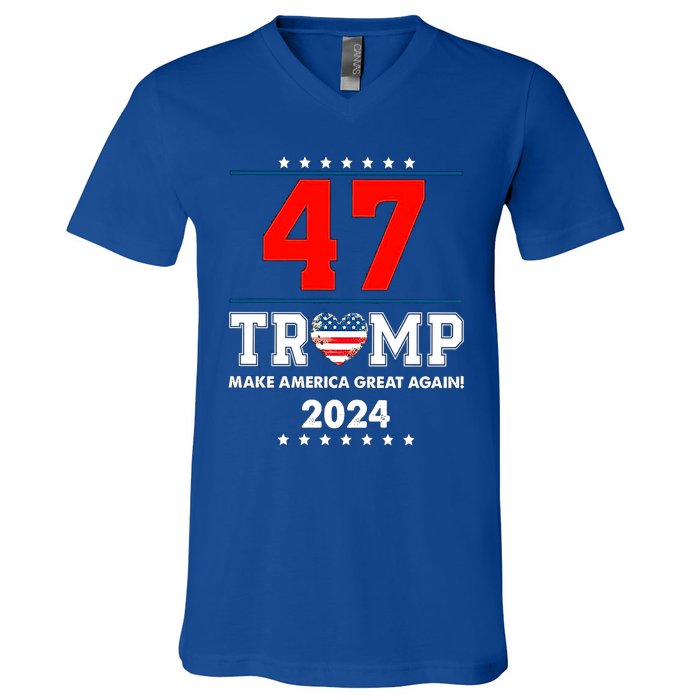 Trump Make American Again V-Neck T-Shirt