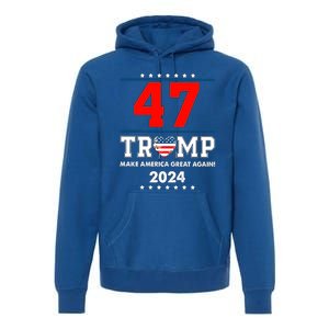 Trump Make American Again Premium Hoodie