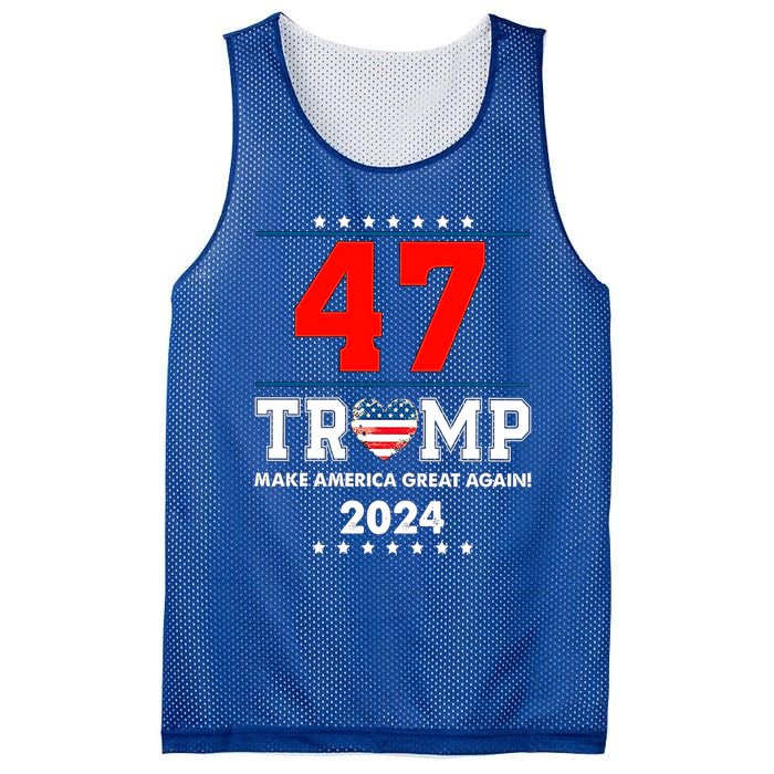 Trump Make American Again Mesh Reversible Basketball Jersey Tank