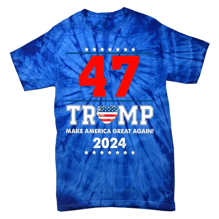 Trump Make American Again Tie-Dye T-Shirt