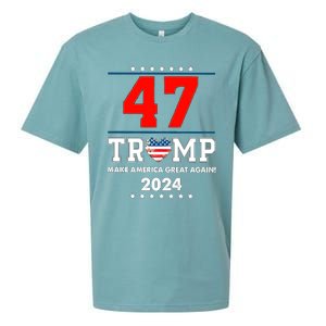 Trump Make American Again Sueded Cloud Jersey T-Shirt