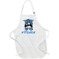 T1D Mom  A T1D Proud Mom For Diabetes Awareness  Full-Length Apron With Pockets