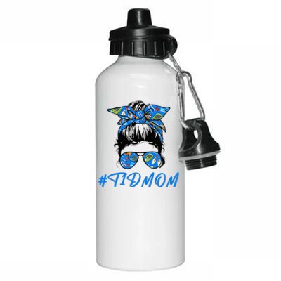 T1D Mom  A T1D Proud Mom For Diabetes Awareness  Aluminum Water Bottle