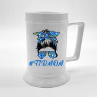 T1D Mom  A T1D Proud Mom For Diabetes Awareness  Beer Stein