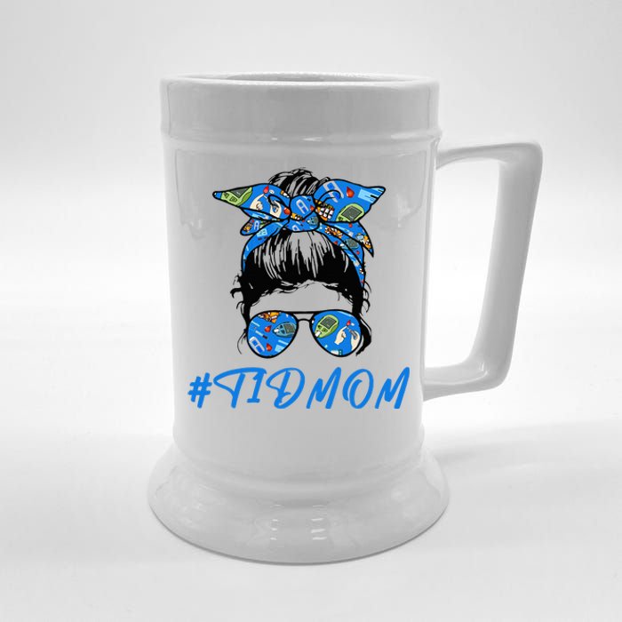 T1D Mom  A T1D Proud Mom For Diabetes Awareness  Beer Stein