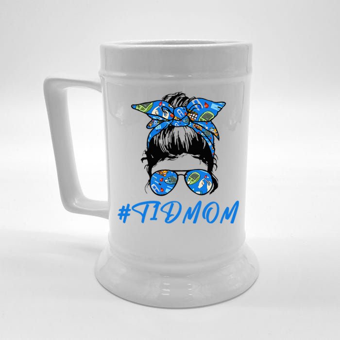 T1D Mom  A T1D Proud Mom For Diabetes Awareness  Beer Stein