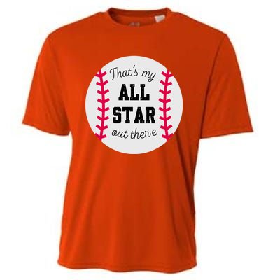 ThatS My All Star Baseball Cool Gift For Moms On Game Day Gift Cooling Performance Crew T-Shirt