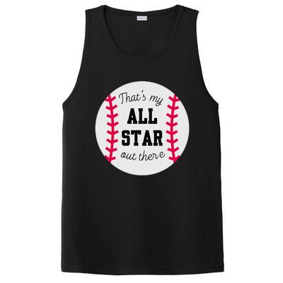 ThatS My All Star Baseball Cool Gift For Moms On Game Day Gift PosiCharge Competitor Tank