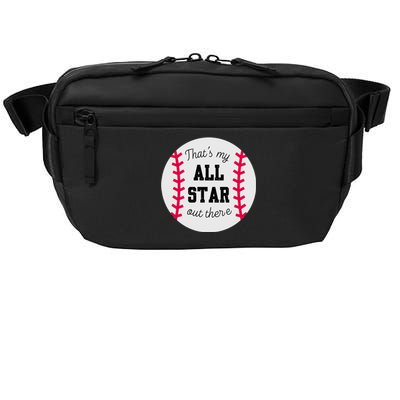 ThatS My All Star Baseball Cool Gift For Moms On Game Day Gift Crossbody Pack