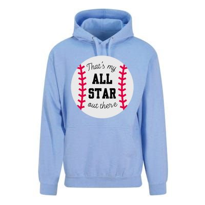 ThatS My All Star Baseball Cool Gift For Moms On Game Day Gift Unisex Surf Hoodie