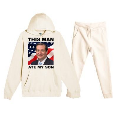 This Man Ate My Son Premium Hooded Sweatsuit Set