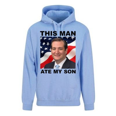 This Man Ate My Son Unisex Surf Hoodie