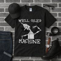 Tin Man Art Well Oiled Machine Retro Wizard Of Oz Tall T-Shirt