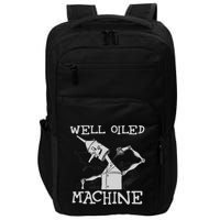 Tin Man Art Well Oiled Machine Retro Wizard Of Oz Impact Tech Backpack