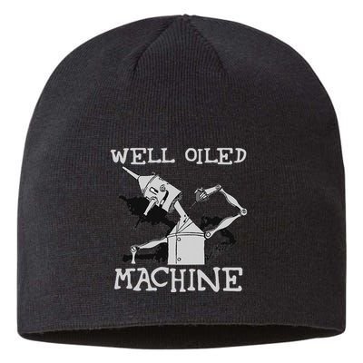 Tin Man Art Well Oiled Machine Retro Wizard Of Oz Sustainable Beanie