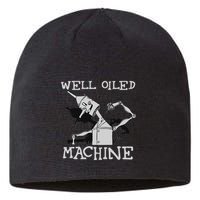 Tin Man Art Well Oiled Machine Retro Wizard Of Oz Sustainable Beanie
