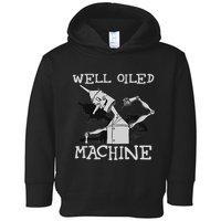 Tin Man Art Well Oiled Machine Retro Wizard Of Oz Toddler Hoodie