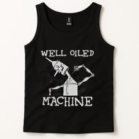 Tin Man Art Well Oiled Machine Retro Wizard Of Oz Tank Top
