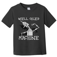 Tin Man Art Well Oiled Machine Retro Wizard Of Oz Toddler T-Shirt