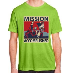 Trump Mission Accomplished Adult ChromaSoft Performance T-Shirt