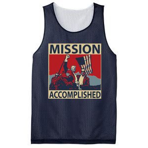 Trump Mission Accomplished Mesh Reversible Basketball Jersey Tank