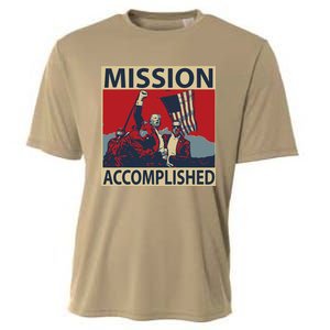 Trump Mission Accomplished Cooling Performance Crew T-Shirt