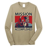 Trump Mission Accomplished Long Sleeve Shirt