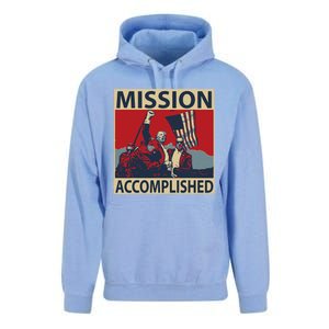 Trump Mission Accomplished Unisex Surf Hoodie