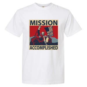 Trump Mission Accomplished Garment-Dyed Heavyweight T-Shirt