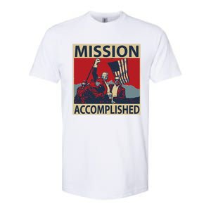 Trump Mission Accomplished Softstyle CVC T-Shirt