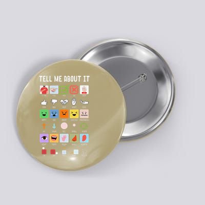 Tell Me About It Speech Language Pathology AAC Sped Teacher Button
