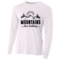 The Mountains Are Calling Funny Cooling Performance Long Sleeve Crew