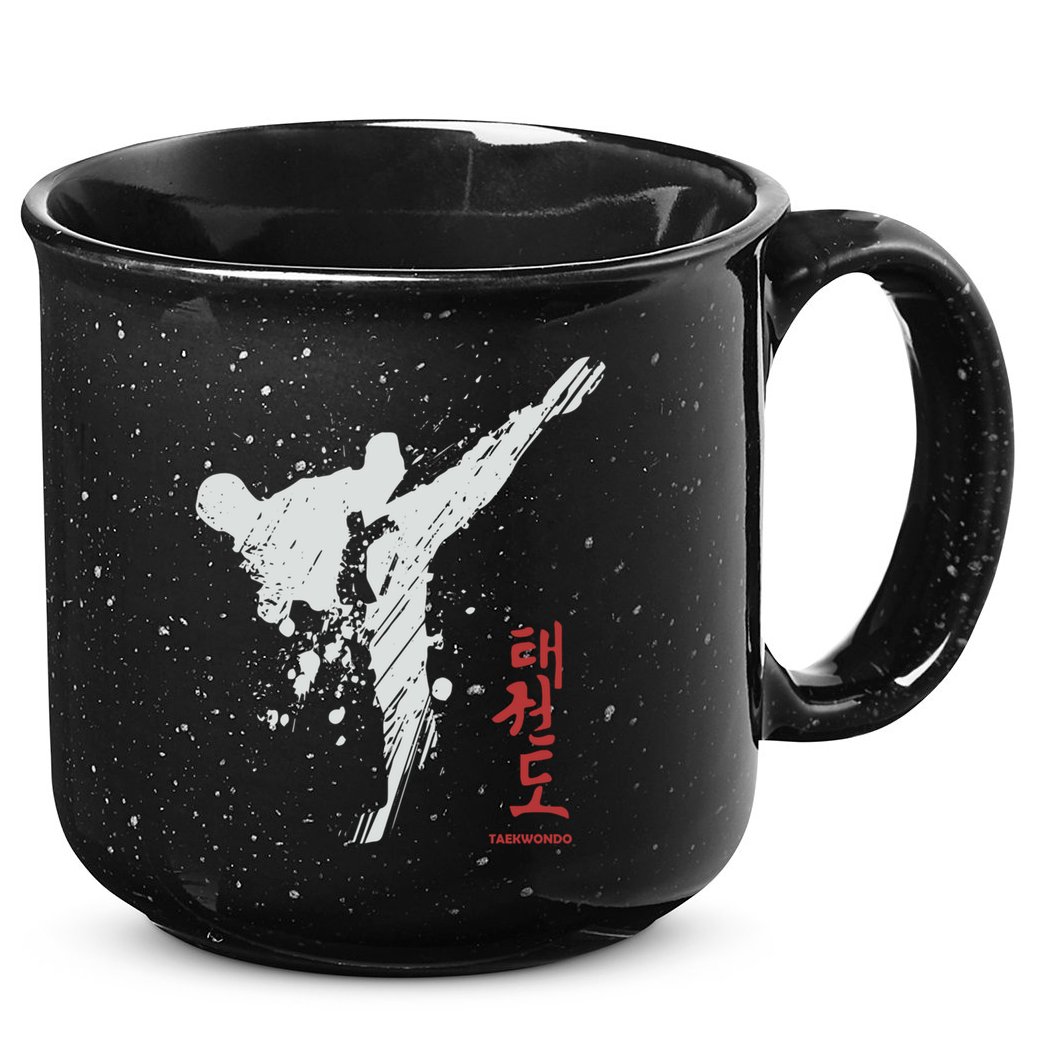 Taekwondo Martial Arts Tkd Gift 15oz Campfire Ceramic Mug