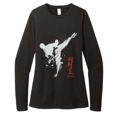 Taekwondo Martial Arts Tkd Gift Womens CVC Long Sleeve Shirt