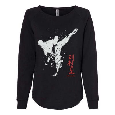 Taekwondo Martial Arts Tkd Gift Womens California Wash Sweatshirt