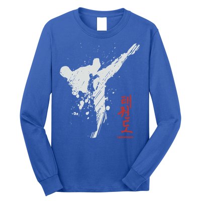 Taekwondo Martial Arts Tkd Gift Long Sleeve Shirt