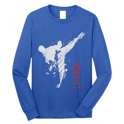 Taekwondo Martial Arts Tkd Gift Long Sleeve Shirt