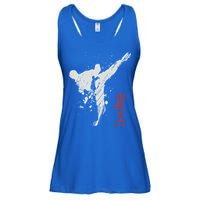 Taekwondo Martial Arts Tkd Gift Ladies Essential Flowy Tank