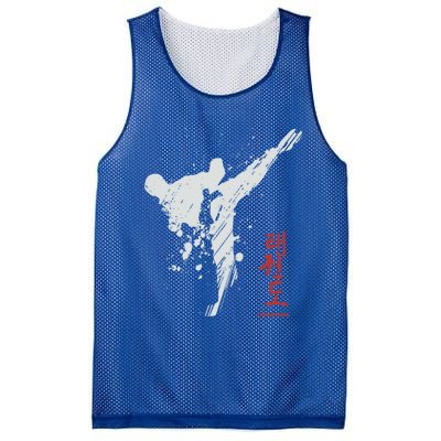 Taekwondo Martial Arts Tkd Gift Mesh Reversible Basketball Jersey Tank