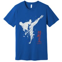 Taekwondo Martial Arts Tkd Gift Premium T-Shirt