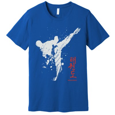 Taekwondo Martial Arts Tkd Gift Premium T-Shirt