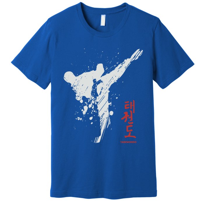 Taekwondo Martial Arts Tkd Gift Premium T-Shirt